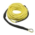 thumbnail image 2 of funtasica Synthetic Winch Rope Tow Rope 15M Heavy Duty Tow Strap 7700lbs Towing Rope Trailer Rope for Boat Car SUV UTV Accessories Yellow, 2 of 7