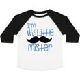 thumbnail image 3 of Inktastic I'm the Little Mister with Mustache Boys Toddler T-Shirt, 3 of 5