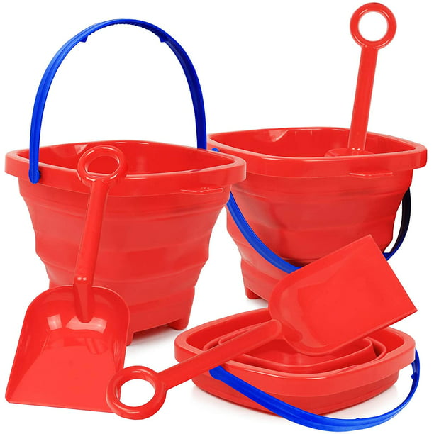 Click N’ Play Bucket And Shovel Beach Toy Set - Walmart.com - Walmart.com