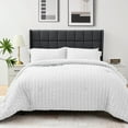 thumbnail image 6 of Vccoem 7 Piece Full Comforter Set, Bed in a Bag with Sheets, Pillowcases & Shams, All Season Soft Bedding, Cozy and Lightweight, Machine Washable, White, 6 of 9