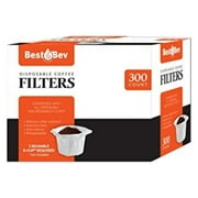 Party Bargains Disposable K-cup Coffee Paper Filters for Keurig Single Serve Filter | Pack of 300