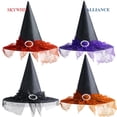 thumbnail image 2 of Alianza Sombrero De Bruja De Halloween Accesorios De Disfraces Para La Fiesta Temática, 2 of 4