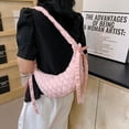 thumbnail image 2 of CoCoMangos Puffer Quilted Crossbody Bag Crescent Shoulder Bag for Women Puffy Hobo Bag Quilted Bags Crescent Purse, 2 of 6