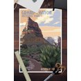 thumbnail image 3 of Grand Canyon National Park, Arizona, Hermit Trail (12x18 Wall Art Poster, Room Decor), 3 of 3