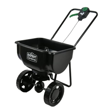 Expert Gardener 66 lb Capacity Push Broadcast Spreader
