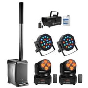 JBL DJ Package w/ EON One Array Speaker+Sub+Fogger+(2) Pars+(2) Moving Heads