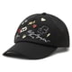 thumbnail image 1 of Gorra de béisbol Karl Lagerfeld Paris Charms para mujer, color negro, 1 of 1
