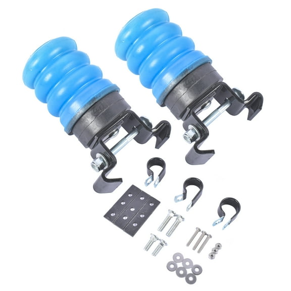 Koomaha Left & Right Blue Suspension Helper Springs for Trailers GAWR of 3000-5000 lbs