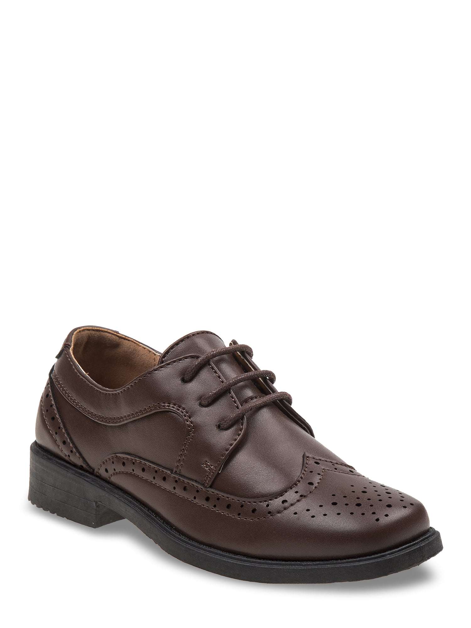 Josmo Boys Wingtip Oxford Lace Dress Shoes