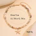 thumbnail image 4 of NICKSUN Shell Choker Necklace for Women Adjustable Natural Seashell Necklace Handmade Cowrie Shell Clavicle Necklace Beach Boho Jewelry, 4 of 8