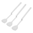 thumbnail image 3 of Miangastore Tea Stirring Long Handle Spoons Ergonomic Design Silver 3Pcs, 3 of 8