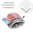 thumbnail image 6 of Disketp Pastel Pink Beach Cafe Oven Mitts and Potholders BBQ Gloves-Oven Mitts and Pot Holders Cooking Baking Grilling(4-Piece Set), 6 of 6
