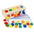 thumbnail image 3 of Montessori Toys Preschool Learning Color & Shape Sorting Toy Geometric Matching, 3 of 9