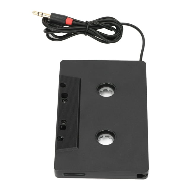 Adaptateur de Cassette de Voiture, Cassette Audio pour Adaptateur 3.5mm Jack Réduction du Bruit 4 Canaux de Sortie Rétro pour MP3 pour Téléphones Mobiles