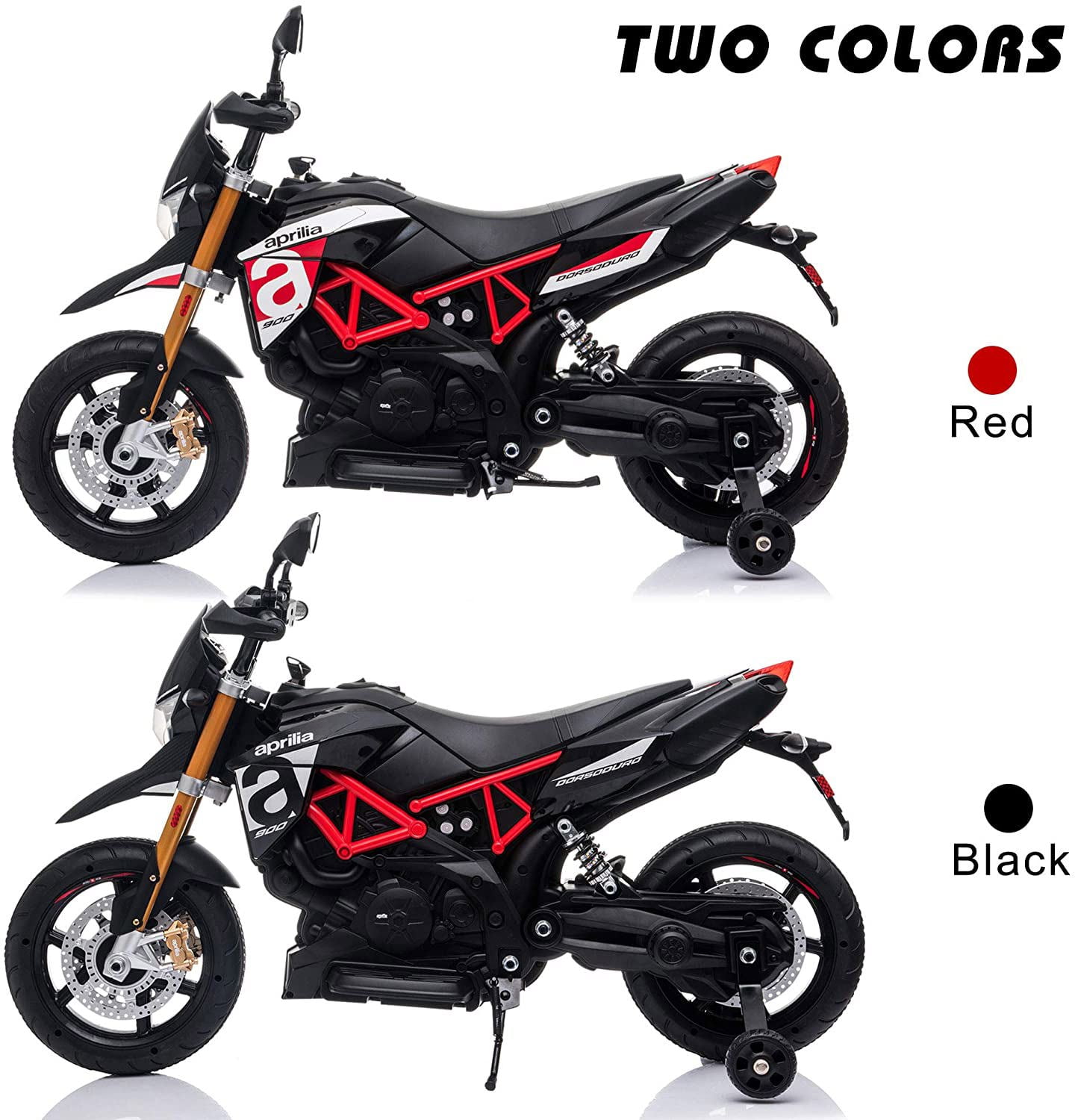 12V Kids Motorcycle Electric Ride-On Toy Car, Battery Operated Motorcycle for 2-6 Year Old 12V Kids Motorcycle Electric Ride-On Toy Car, Battery Operated Motorcycle for 2-6 Year Old