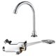 thumbnail image 2 of Foot Operated Faucet Kitchen Sink Faucet Bathroom Faucet Basin Mixer Tap Foot Operated Faucet, 2 of 5
