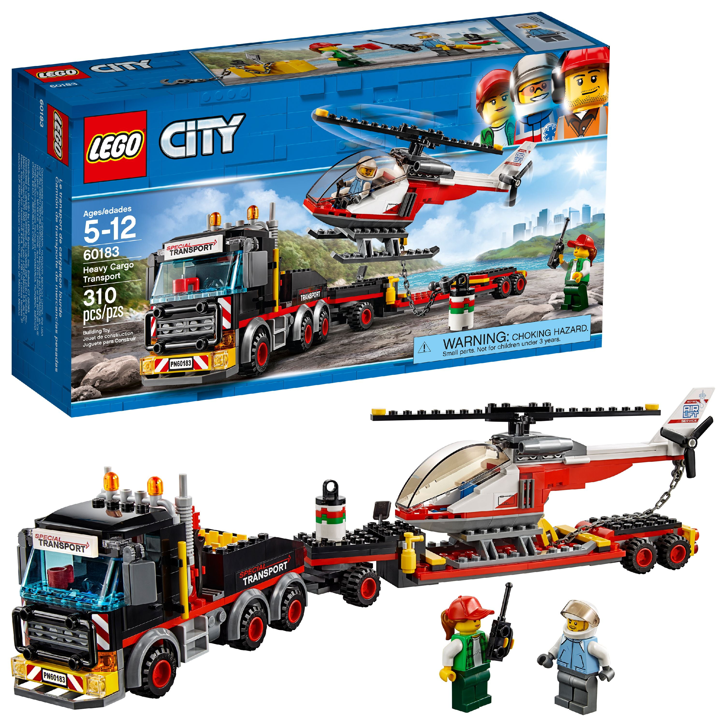 City Heavy Cargo Transport 60183 Toy Truck Building Kit