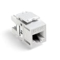 thumbnail image 2 of Leviton 61110 eXtreme Cat 6+ Connecteurs Rapides Pack de 10, Blanc, 61110-OW6, 2 of 3