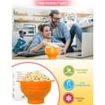 thumbnail image 5 of Popcorn Popper, Microwave Safe, Silicone Popcorn Maker And Dishwasher Safe, Popcorn Bowl And Handle For The Home, 5 of 5
