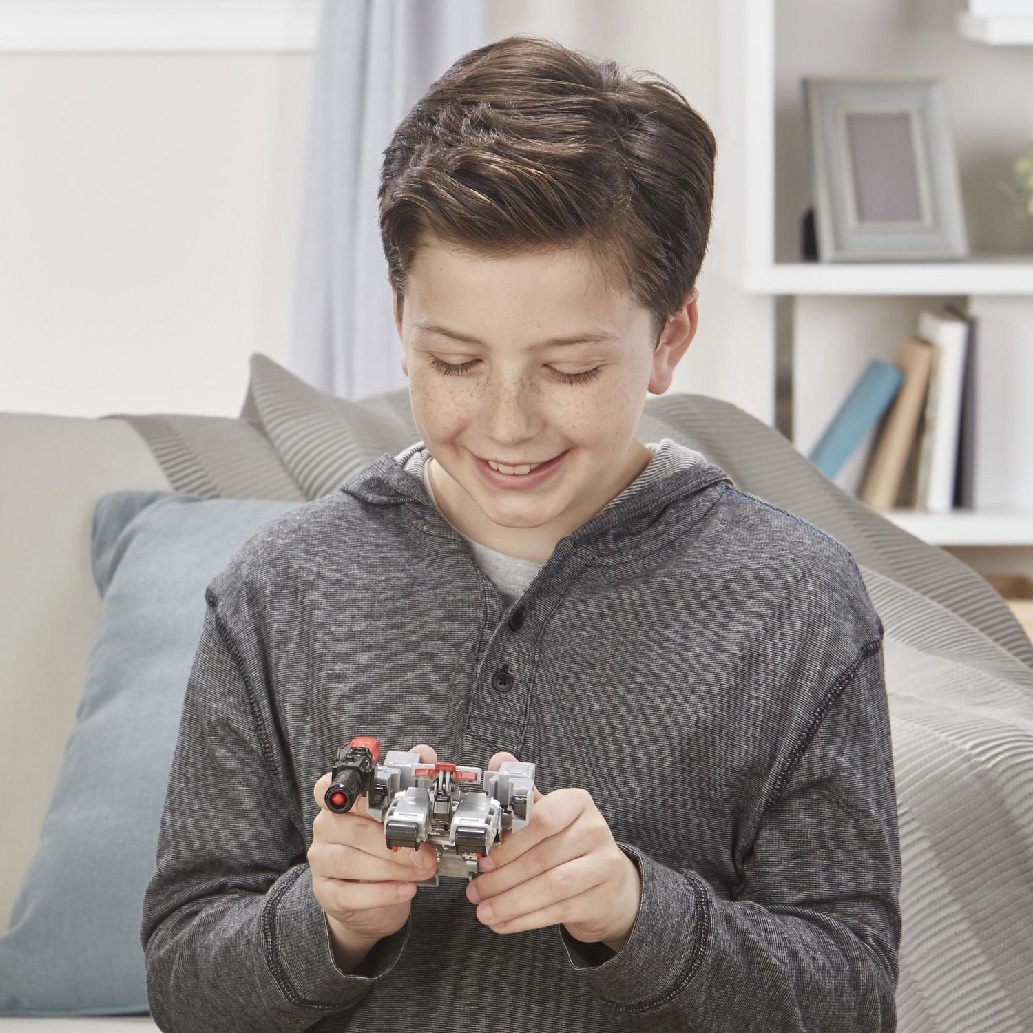 Transformers Cyberverse Action Attackers - Figurine Megatron à conversion 1 étape