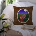 thumbnail image 3 of Carolines Treasures 7281PW1414 Trick or Treat Halloween Pug Fabric Decorative Pillow  14Hx14W multicolor, 3 of 4