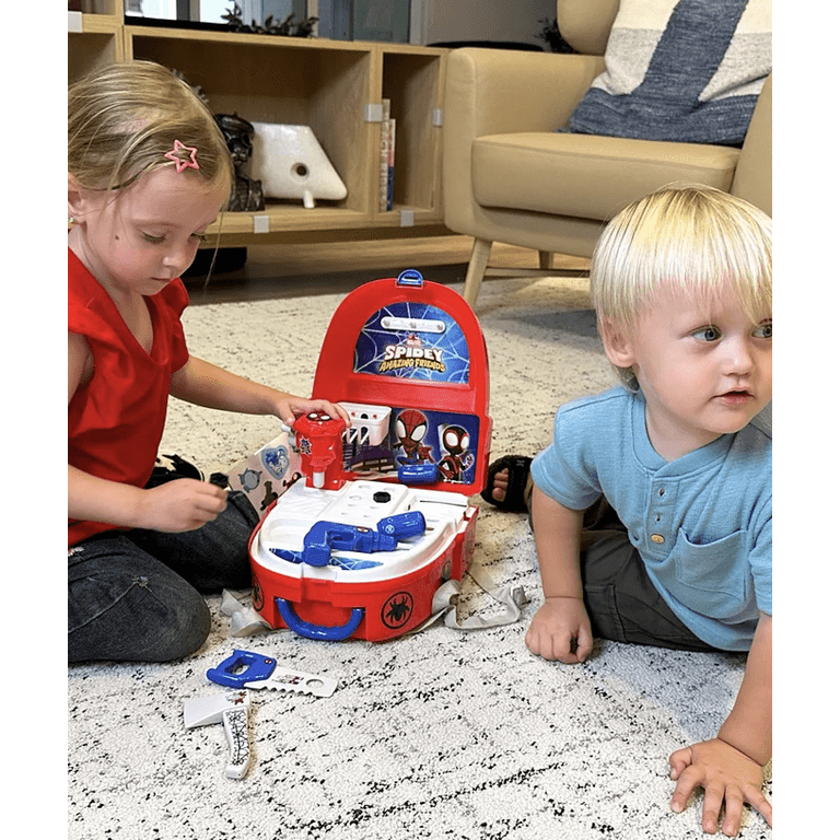 Spidey & His Amazing Friends Handyman Backpack 18 Piece Tool Set