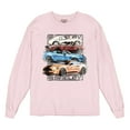 thumbnail image 5 of Shelby Cars Sketch Long Sleeve T-shirt Mustang Racing American Muscle Car GT500 Cobra Performance Powered by Ford, 5 of 7