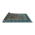 thumbnail image 2 of Ahgly Company Indoor Rectangle Oriental Light Blue Traditional Area Rugs, 7' x 9', 2 of 4