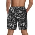 thumbnail image 4 of Haiem Daisies Flowers Mens Swim Trunks with Compression Liner 2 in 1 Swimming Shorts Stretch Swimwear Quick Dry,Board Shorts-Small, 4 of 9