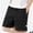 Black, variant on Teen Boys Cargo Shorts Youth Kids Quick Dry Lightweight Pull-On Hiking Shorts for Sports Outdoor with Zipper Pockets Years 7-19 Gray-A