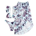 thumbnail image 4 of Traje de baño de malla con volantes y estampado dividido en bikini para mujer Conjunto de ropa de playa OAVQHLG3B Store lin121212, 4 of 4