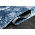 thumbnail image 3 of La Dole Rugs Blue Abstract Contemporary Marble Minimal Design Area Rug For Living Room Bedroom Dining Kitchen Tapis, 3 of 7