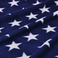 thumbnail image 4 of Tirrinia US Flag Patriotic Sherpa Throw Blanket, Super Cozy Fleece Blanket, Reversible for Bed or Couch, US Flag Print, 50" x 60", 4 of 7