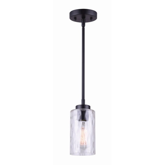 IPL754A01BK Canarm Inc Newport - 1 Light Pendant-59 Inches Tall and 4.75 Inches Wide