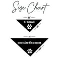 thumbnail image 2 of California Girl Triangle Dog Bandana, 2 of 2