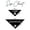 Black, variant on Hunting Buddy Triangle Dog Bandana
