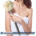 thumbnail image 4 of Cepillo de ducha HONOMA Soft Bristles con esponja vegetal de calabaza, 4 of 6