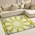 thumbnail image 2 of SKYSONIC Lightweight Carpet Mats Area Soft Rugs Floor Mat Rug Home Decoration for Kids Room Living Room 63 x 48 inches Abstract Neutral Color, 2 of 6