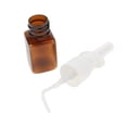 thumbnail image 4 of 10pcs Travel Empty Refillable Nasal Spray Bottles Mist Sprayer 10ml Amber, 4 of 7