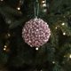 thumbnail image 1 of Bolas Navideñas Flocadas para Decoración Navideña. Se Pueden Usar Varios Estilos de Adornos para Árboles de Navidad para Otras Fiestas., 1 of 6