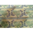 thumbnail image 4 of oneOone Cotton Silk Fabric Stripe|Leaves & Hen Block Printed Craft Fabric BTY 42 Inch Wide, 4 of 4