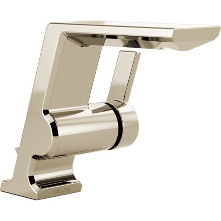 Delta Pivotal Single Handle Bathroom Faucet Polished Nickel