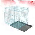 thumbnail image 3 of Phenofice Foldable Dog Crate Iron Blue 1Pcs For Pets Travel, 3 of 8