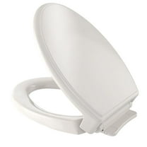 SS154-12 Traditional Soft Close Slow Close Elongated Toilet Seat & Lid, Sedona Beige