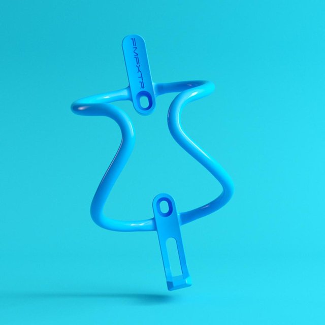 Portabotellas portátiles para bicicletas, soporte para bebidas, portavasos para bebidas, bastidor universal, soporte ligero y seguro para accesorios Azul