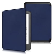 SaniMore for All-New Kindle (11th Generation-2022 Release) 6" Case, Auto Sleep/Wake, Lightweight Rugged PC Case with Tri-Fold Kickstand for Kindle 11th Gen 2022 Women Men, Darkblue