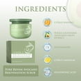 thumbnail image 1 of 4pcs Avocado Ice Cream Scrub, Full Body Clean Exfoliating Dead Skin Soft Body Scrub, 1 of 2