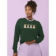thumbnail image 2 of Corgi Puppies Banner Sweatshirt Women -Image by Shutterstock, Female Medium, 2 of 4
