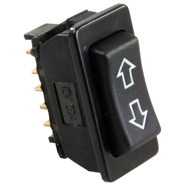 INTERRUPTOR MUEBLES 12V NEGRO