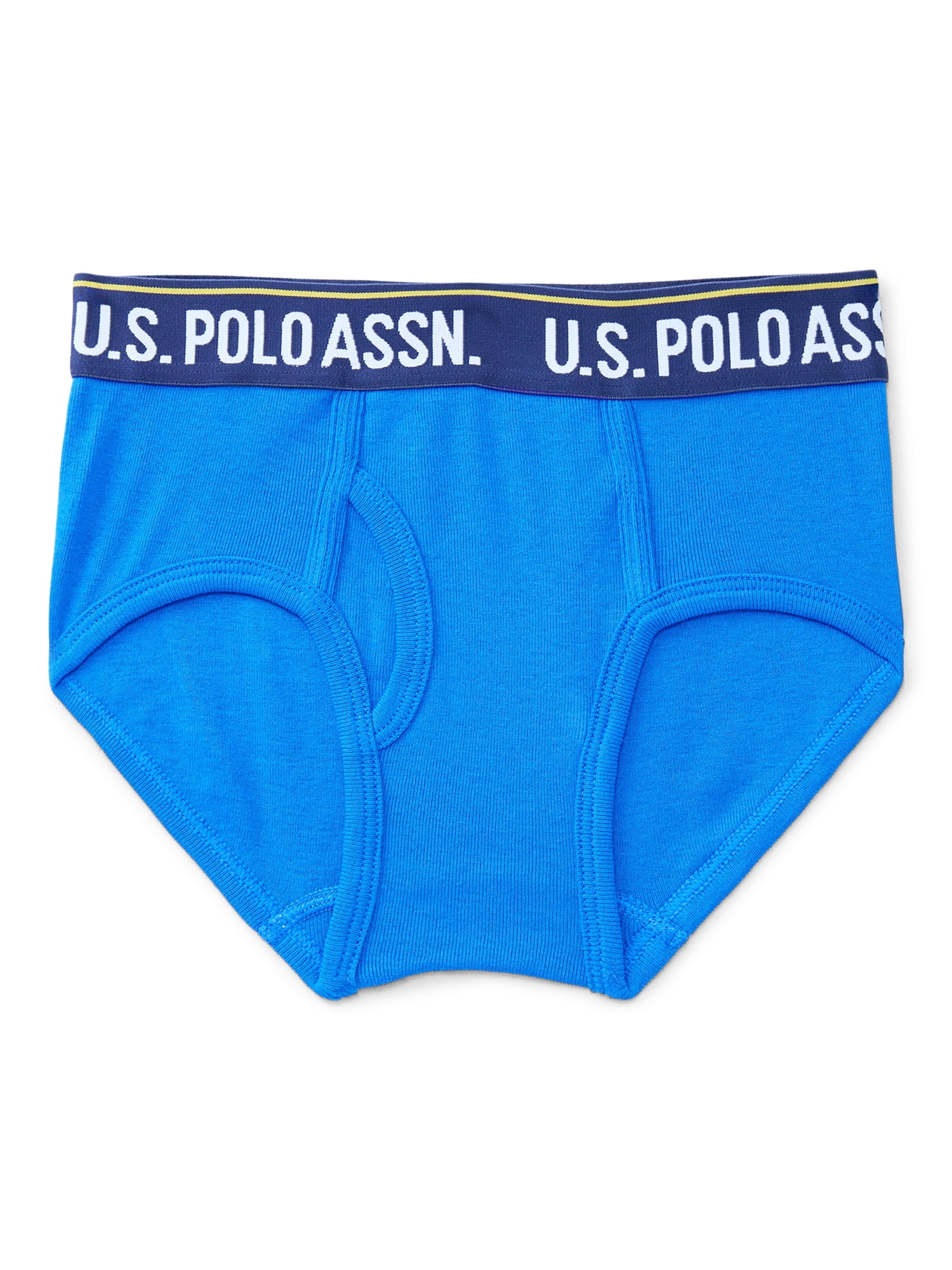 U.S. Polo Assn. Boys Tagless Underwear Briefs, 5-Pack, Sizes S-XL